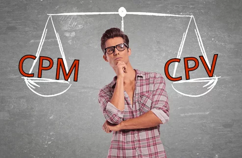 CPM (cost per millennium) и CPV (cost per view) CPM и CPV