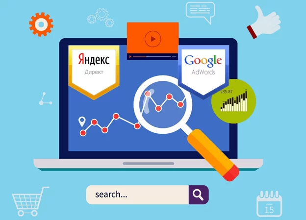 Контекстная реклама Яндекс.Директ и Google Adwords Контекстная реклама
