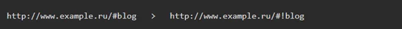 Как рассказать роботу о существовании HTML-версии страницы HTML-версия страницы в коде