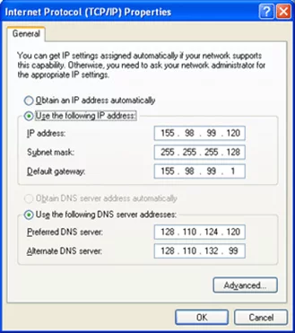 IP-адрес компьютера в Сети IP-адрес компьютера