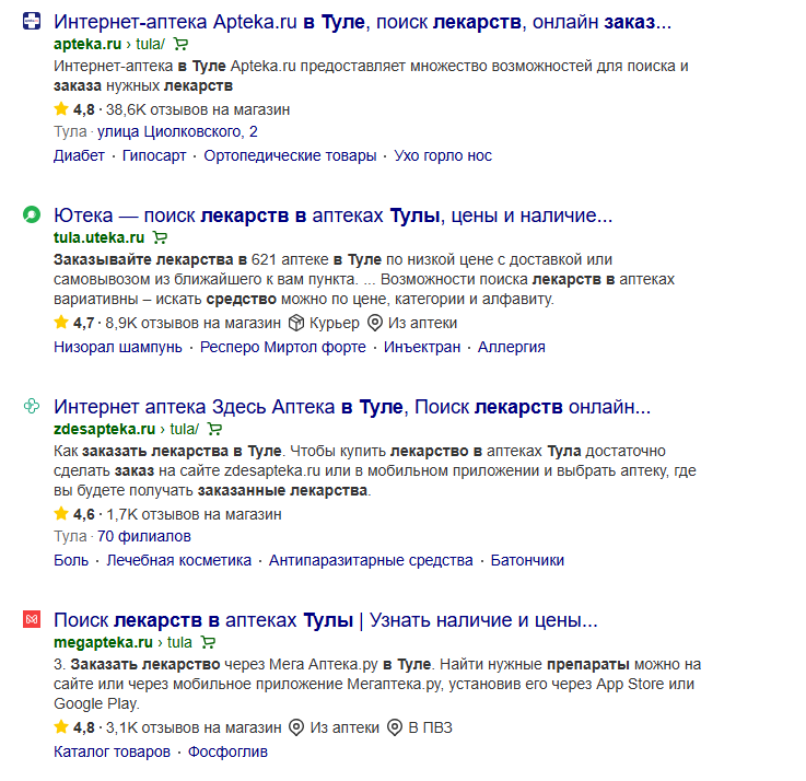 сниппеты с разметкой сниппеты с разметкой