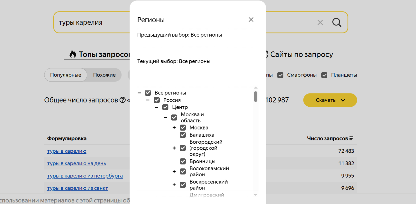 фильтр по регионам вордстат фильтр по регионам вордстат