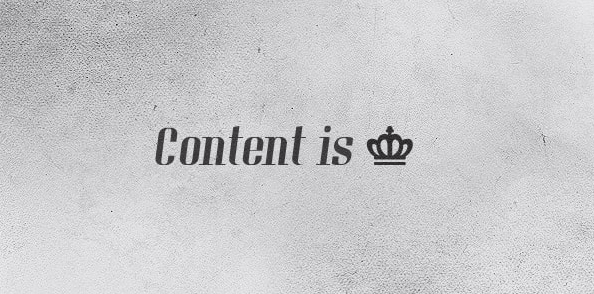 Качественный контент Content is king